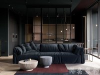 工業(yè)風格家居裝修裝飾室內(nèi)設計效果-A507-4