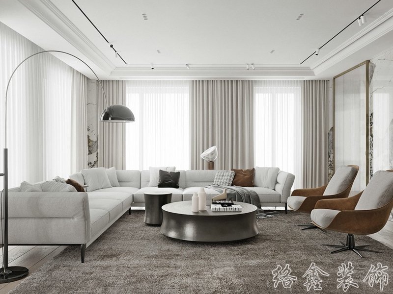現(xiàn)代風格家居裝修裝飾室內(nèi)設(shè)計效果-A8054
