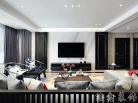 新中式風格家居裝修裝飾室內(nèi)設計效果-G614-5